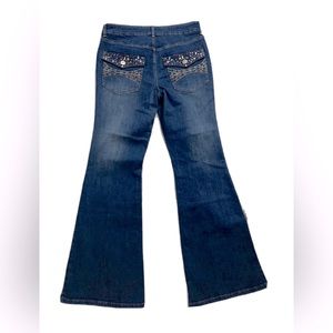 NEW Urban Outfitters BDG women’s jeans jeweled back pockets boot cut pants